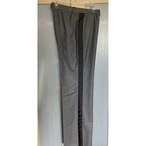 Michael Kors Collection Womens Boot Cut Pants, Sz 12, Gray Wool Italy